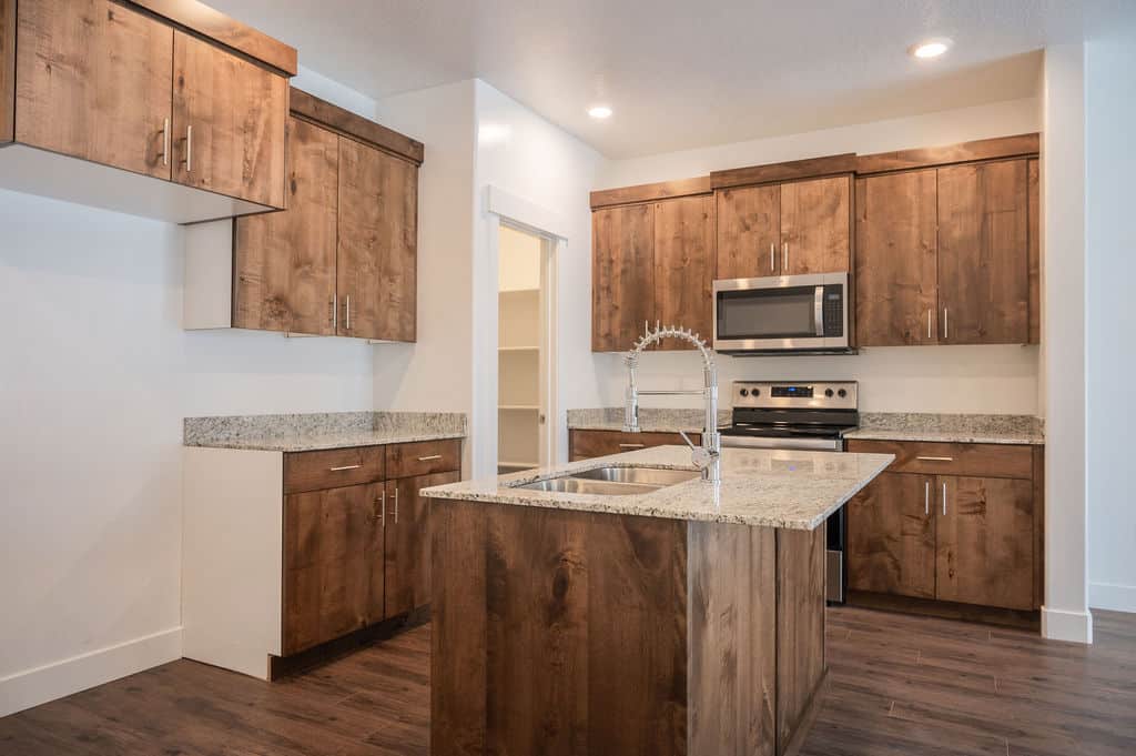 Rasmussen Custom Cabinetry Custom Cabinets Willard UT Multi Family buckets Rustic