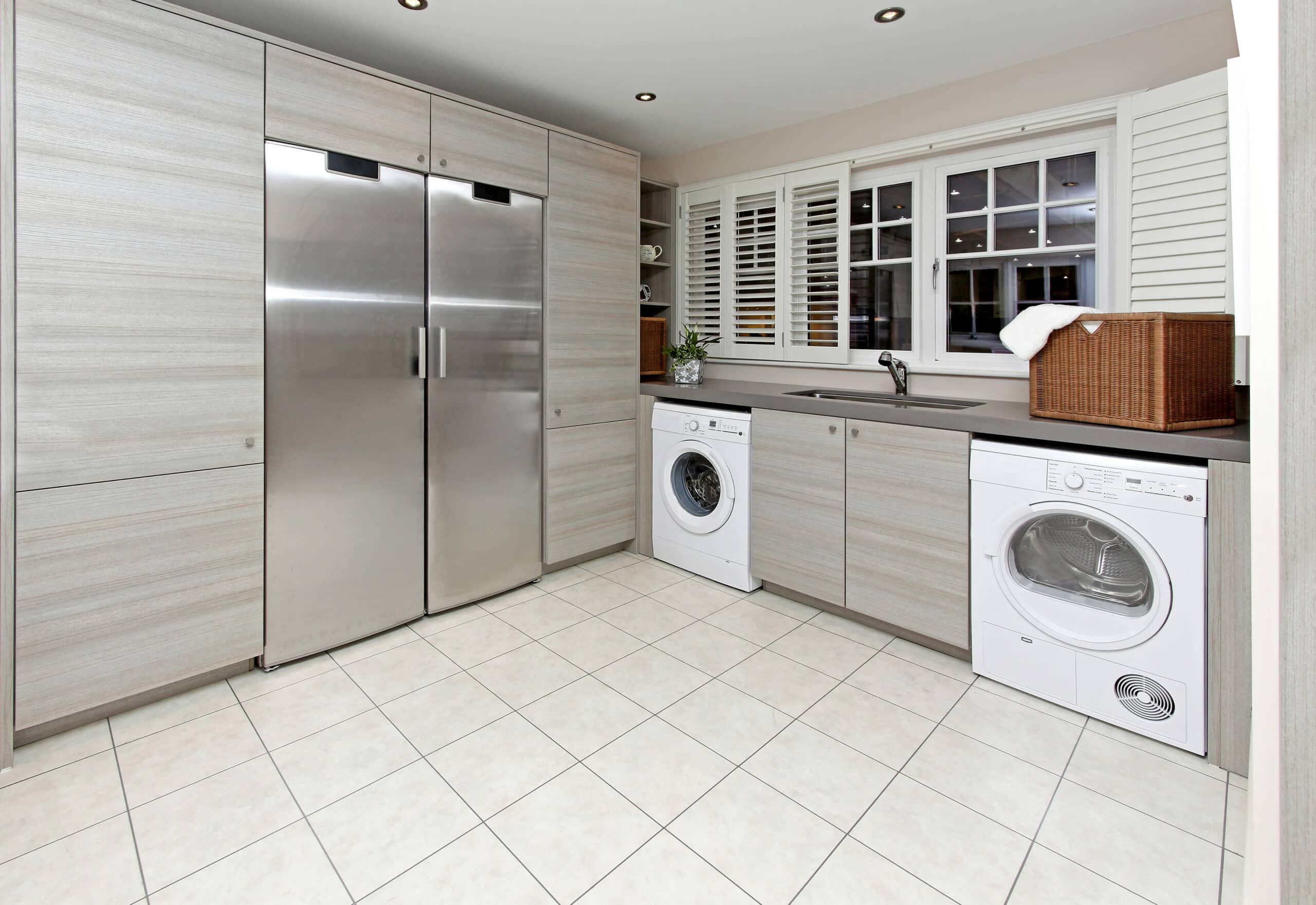 laundry room Rasmussen Custom Cabinetry LLC Willard UT