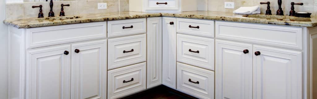 bathroom cabinets Rasmussen Custom Cabinetry