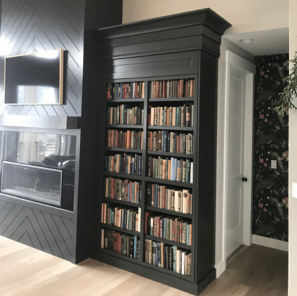 built ins Willard UT Home libraries with built-in bookcases