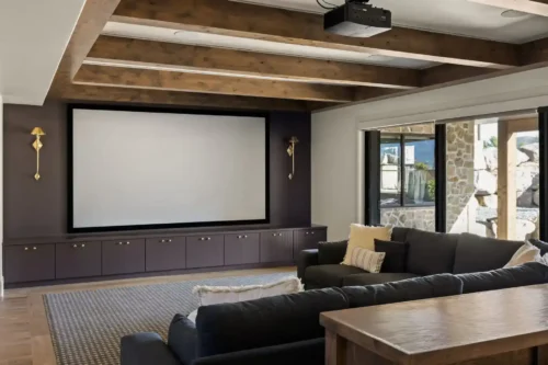 Why Custom Built-Ins are Perfect for Basement Theater Rooms