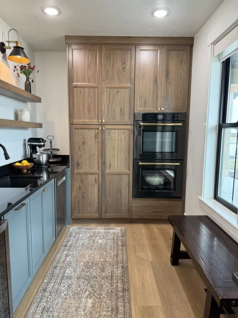 Dream Home Cabinetry: The Olsen Project kitchen in Slaterville, Utah.