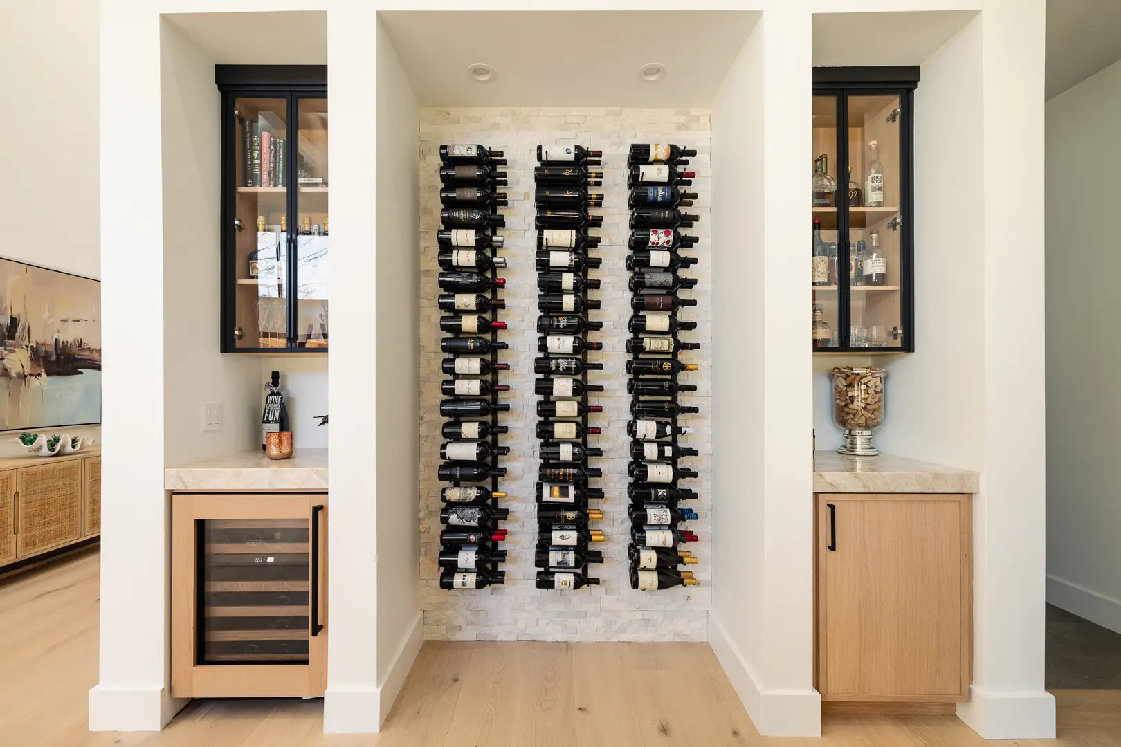wine storage park city utah rasmussen custom cabinetry